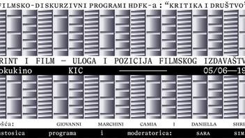 Print i film – uloga i pozicija filmskog izdavaštva
